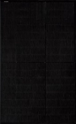 405-425w 2x40 셀 모든 검은색 양면 태양 모듈 182mm 16BB 반 셀 태양 모듈