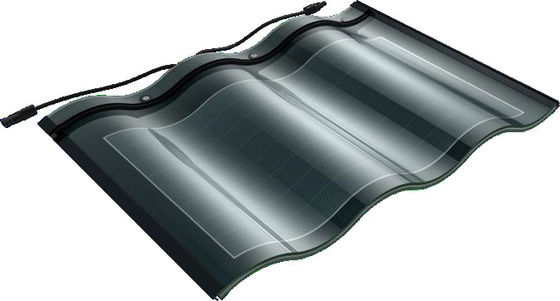 CIGS CELLS 25w 태양광 타일 기상 저항성 온화 유리 BIPV 태양광 솔루션에 대한 쉬운 설치