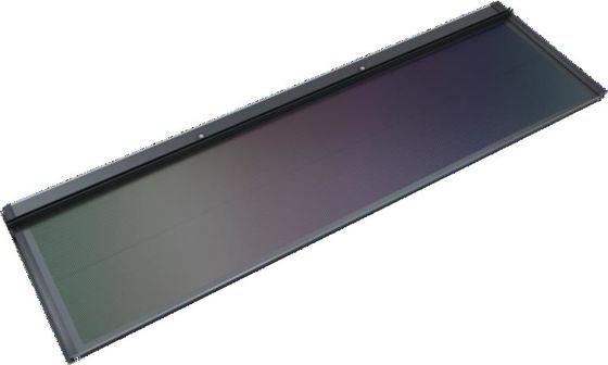 N-TYPE 80W 85w 90W 95W 직사각형 블랙 템퍼드 글래스 BIPV 태양열 타일 UL 목록 쉬운 설치 CE 인증