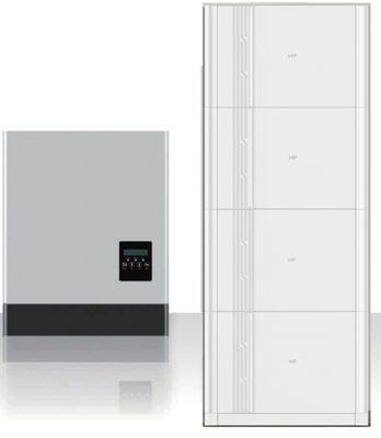 EU OEM Lifepo4 배터리 LED 디스플레이와 멀티 커넥티비티 인버터 통합된 집 에너지 저장 시스템