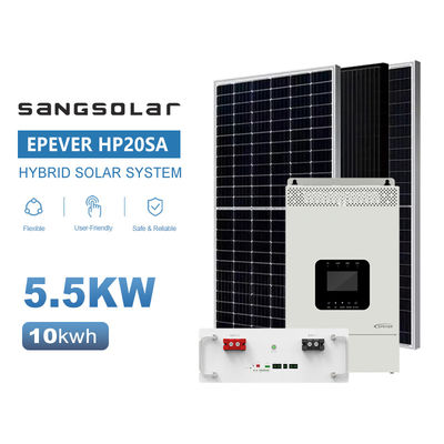 SANG 태양 전지 전력 3.5KW 5.5KW 48V 220V 230V 5kwh 10kwh 15kwh 리?? 배터리