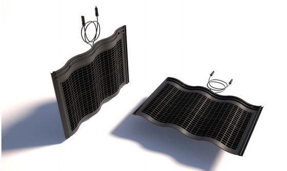 외형 차원 723*500*41mm 40W BIPV 태양 전지 패널 앞 유리 5mm 유리 뒷판