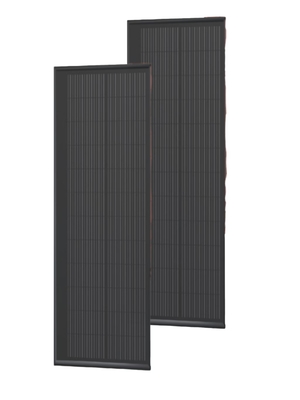 태양광 지붕 타일 100W, N형 TOPCon, 검은색, 18.5% 효율성, 5400Pa 바람 저항성, IEC61215 인증