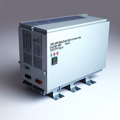 50kW 480V 하이-레그 델타 하이브리드 인버터 (듀얼 MPPT 및 120kW PV 입력, 산업용 전력 시스템)