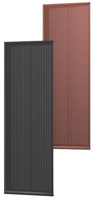 T 시리즈 태양 지붕 타일 100W, N형 TOPCon, 검은색, 18.5% 효율, 5400Pa 바람 저항성, IEC61215 인증